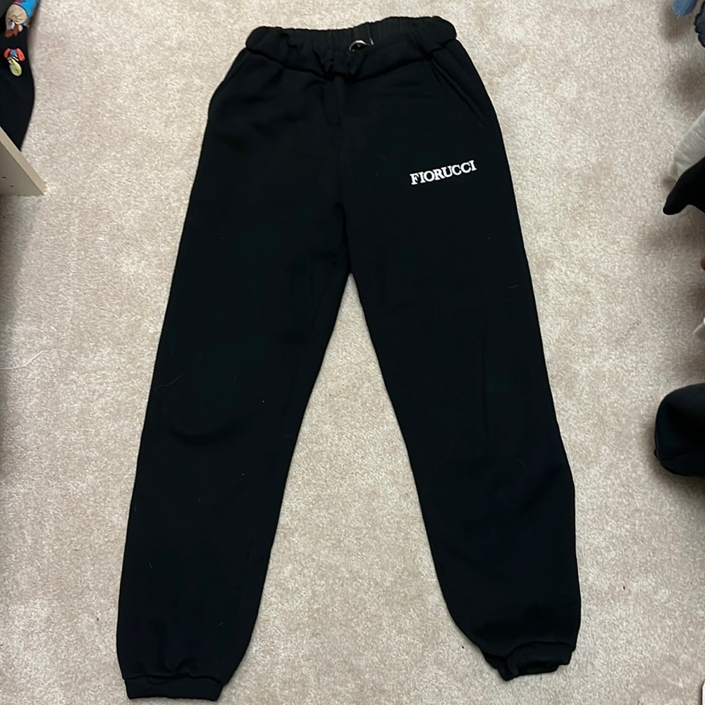 FIORUCCI BLACK SWEATPANTS